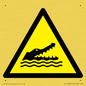 WL12006: W067 Warning: Crocodiles, alligators or caymans