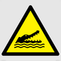 WL12006: W067 Warning: Crocodiles, alligators or caymans