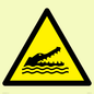 WL12006: W067 Warning: Crocodiles, alligators or caymans
