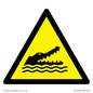 WL12006: W067 Warning: Crocodiles, alligators or caymans