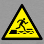 WL12008: W068 Warning: Falling into water when stepping on or off a floating surface