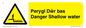 WL13052: Perygl Dwr bas Danger Shallow water