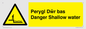WL13052: Perygl Dwr bas Danger Shallow water