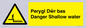 WL13052: Perygl Dwr bas Danger Shallow water