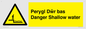 WL13052: Perygl Dwr bas Danger Shallow water