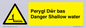 WL13052: Perygl Dwr bas Danger Shallow water