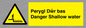 WL13052: Perygl Dwr bas Danger Shallow water