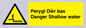 WL13052: Perygl Dwr bas Danger Shallow water