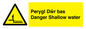 WL13052: Perygl Dwr bas Danger Shallow water