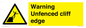 WL13080: Warning Unfenced cliff edge