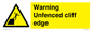 WL13080: Warning Unfenced cliff edge