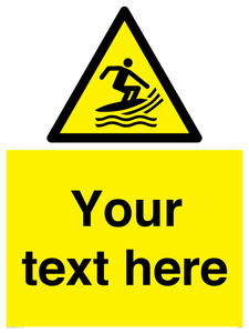 WL7397: Custom Warning surf craft area