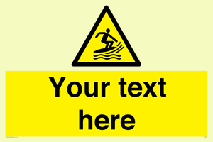 WL7397: Custom Warning surf craft area