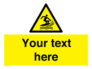 WL7397: Custom Warning surf craft area