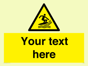 WL7397: Custom Warning surf craft area