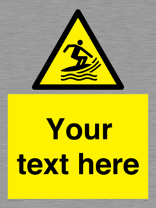 WL7397: Custom Warning surf craft area