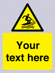 WL7397: Custom Warning surf craft area