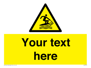 WL7397: Custom Warning surf craft area