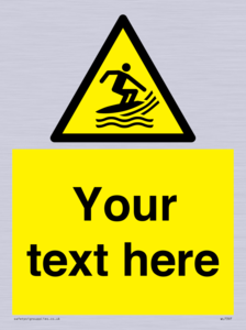 WL7397: Custom Warning surf craft area