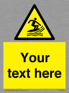 WL7397: Custom Warning surf craft area