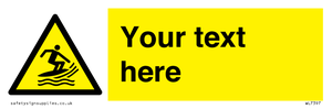 WL7397: Custom Warning surf craft area