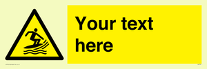 WL7397: Custom Warning surf craft area
