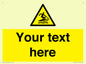 WL7397: Custom Warning surf craft area