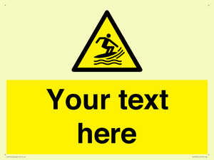 WL7397: Custom Warning surf craft area