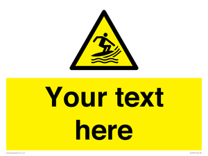 WL7397: Custom Warning surf craft area