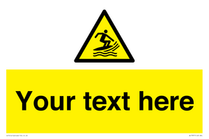 WL7397: Custom Warning surf craft area