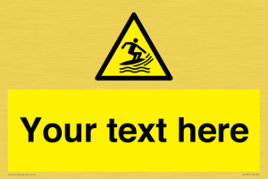 WL7397: Custom Warning surf craft area