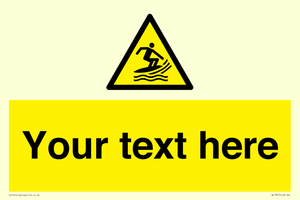 WL7397: Custom Warning surf craft area