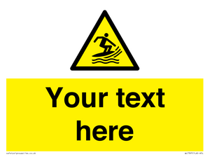 WL7397: Custom Warning surf craft area
