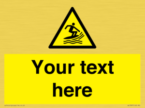 WL7397: Custom Warning surf craft area