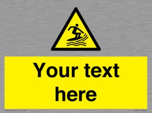 WL7397: Custom Warning surf craft area