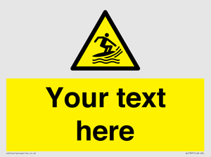 WL7397: Custom Warning surf craft area