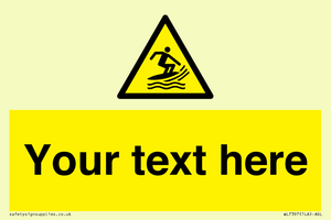 WL7397: Custom Warning surf craft area