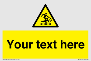 WL7397: Custom Warning surf craft area