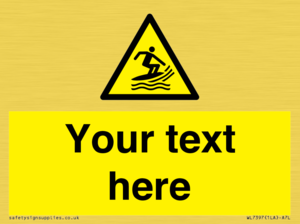 WL7397: Custom Warning surf craft area