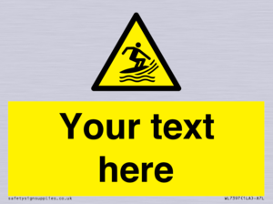 WL7397: Custom Warning surf craft area