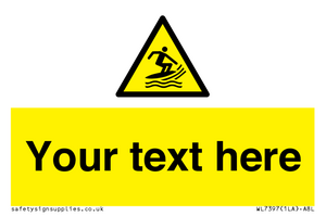 WL7397: Custom Warning surf craft area