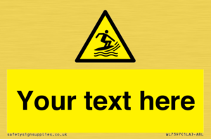 WL7397: Custom Warning surf craft area