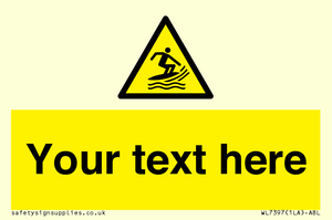 WL7397: Custom Warning surf craft area