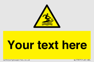 WL7397: Custom Warning surf craft area