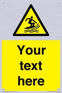 WL7397: Custom Warning surf craft area