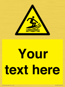 WL7397: Custom Warning surf craft area