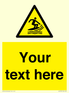 WL7397: Custom Warning surf craft area