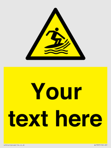 WL7397: Custom Warning surf craft area