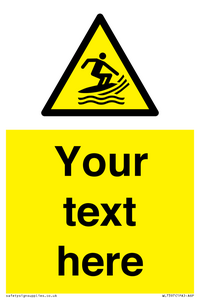 WL7397: Custom Warning surf craft area