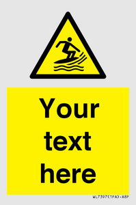 WL7397: Custom Warning surf craft area